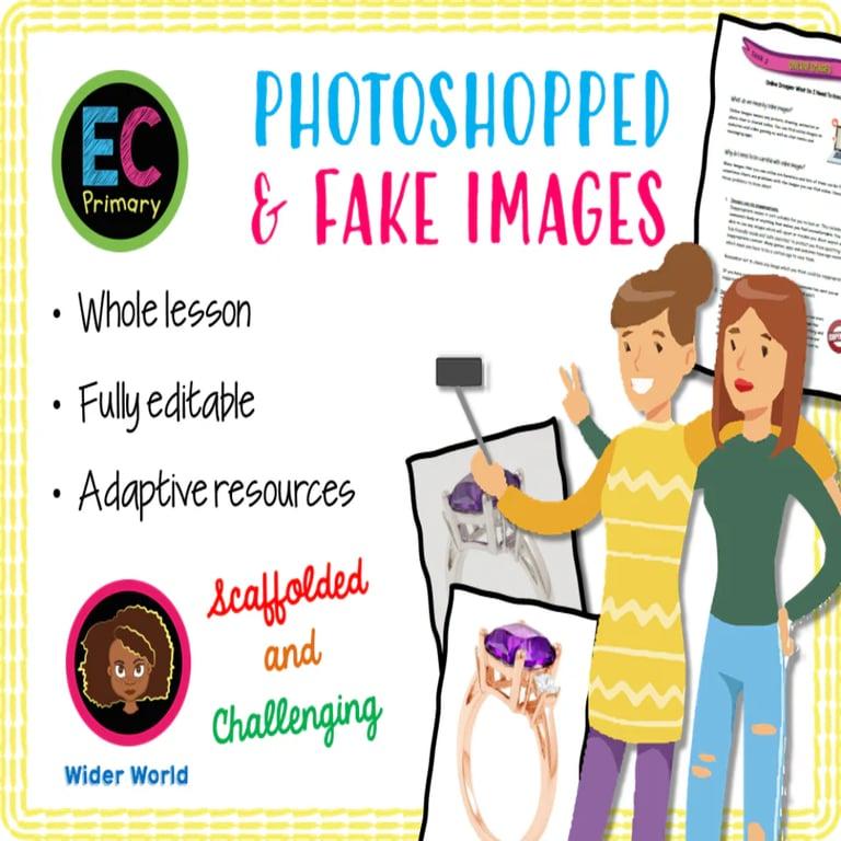 Basisonderwijs Lespakket | Gefotoshopte en Nagemaakte Afbeeldingen