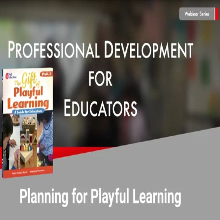 Basisonderwijs Webinar | Plannen voor Spelenderwijs Leren