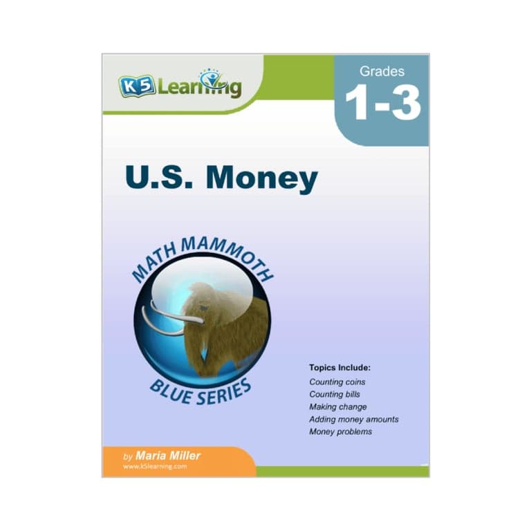 Basisonderwijs Werkboek | Amerikaans Geld (Engelstalig)