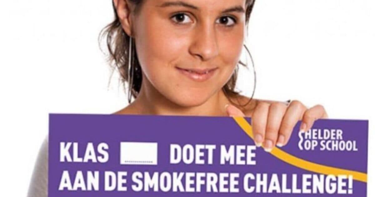 Smokefree Challenge start op 3 november 2025