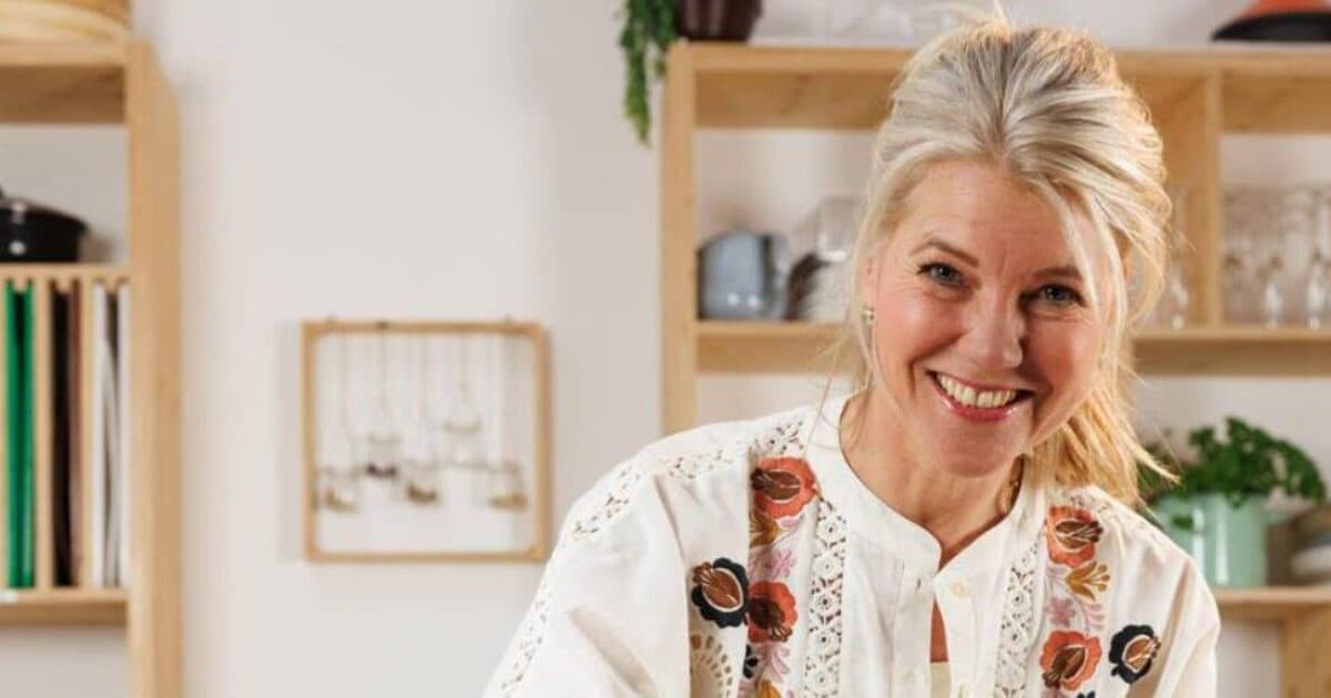 TV-kok Sandra Ysbrandy maakt leerlingen enthousiast om zelf te koken