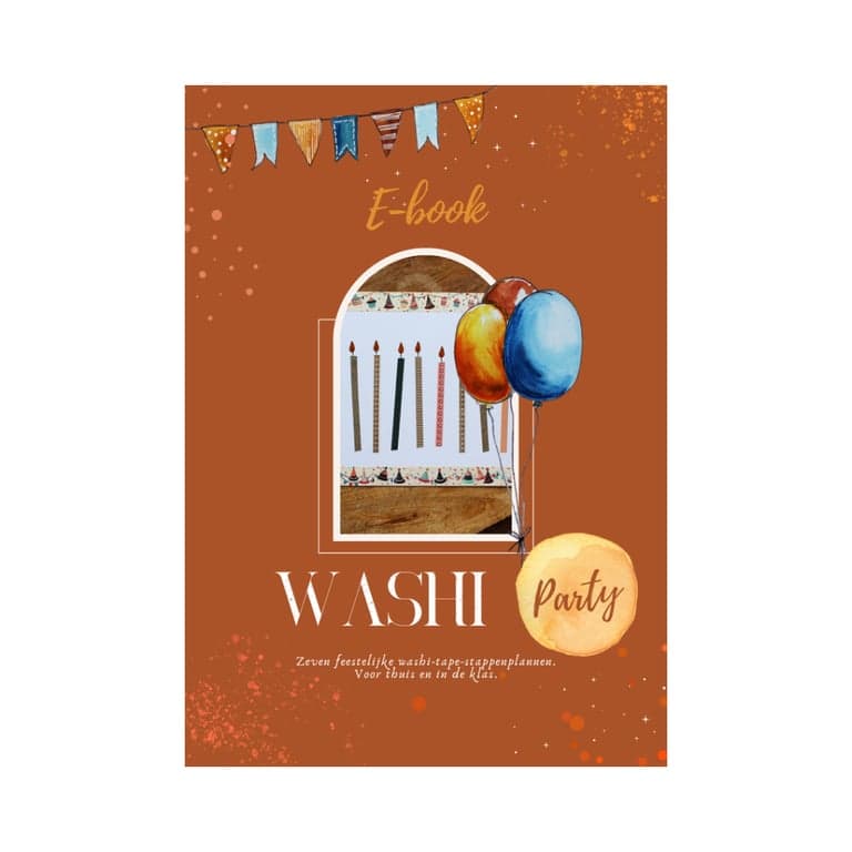 Basisonderwijs Lespakket | E-Book Washi Party