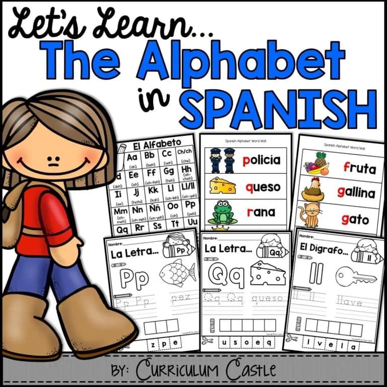 Basisonderwijs Lespakket | Spaans Alfabet: Alfabet