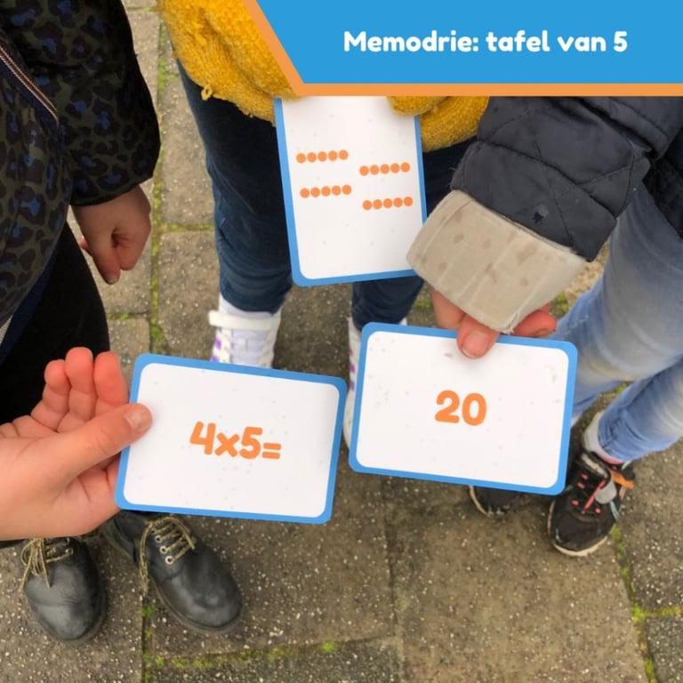 Basisonderwijs Spel | Memodrie: Tafeltjes Oefenen Tafel van 9