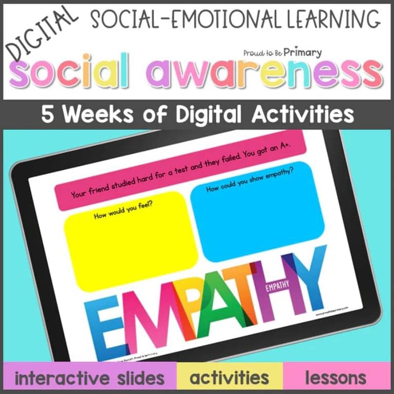 Basisonderwijs Lespakket | Empathie Conflictoplossing Pesten SEL Sociale Vaardigheid Activiteiten Digitale Lessen