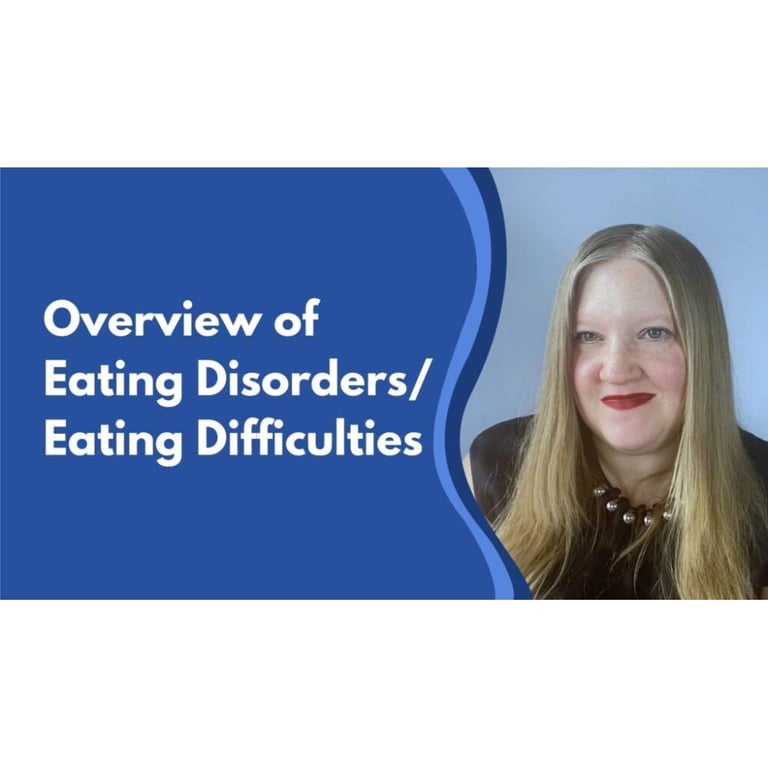Basisonderwijs Webinar | Overzicht van Eetstoornissen of Eetproblemen