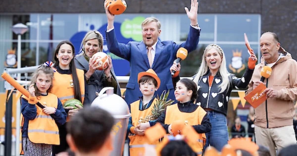 Koninklijk Paar geeft startsein Koningsspelen in Roosendaal