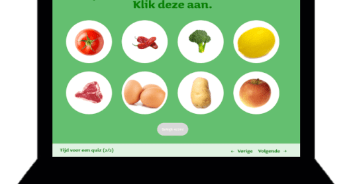 Verspillingsvrije quiz tijdens de Verspillingsvrije Week