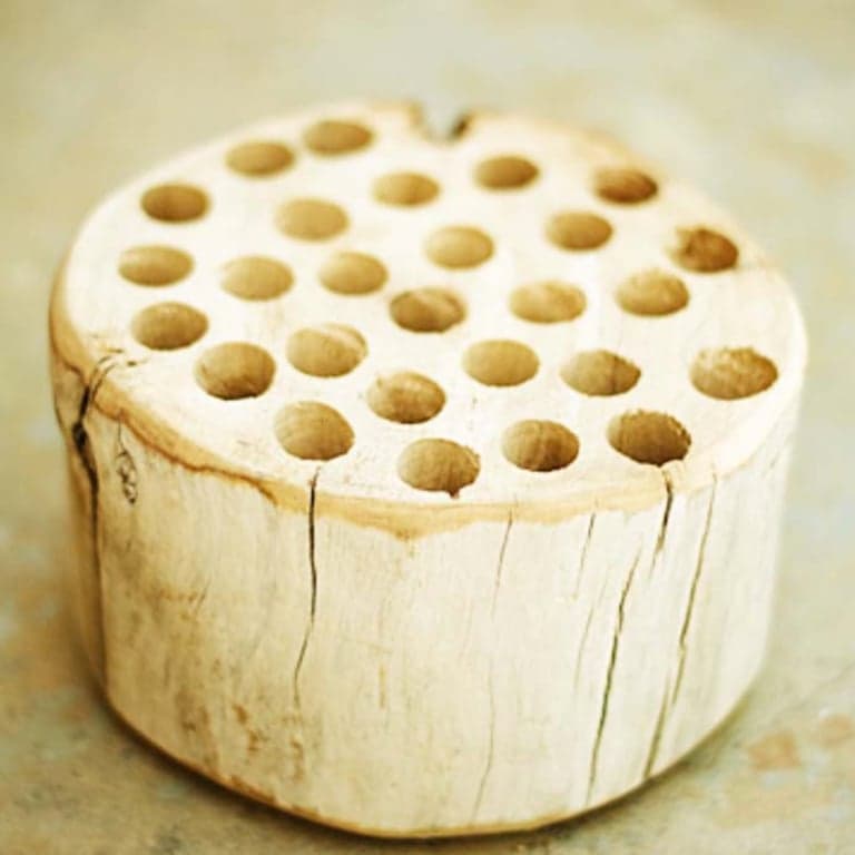 Basisonderwijs Lesidee | Potloodhouder van Gevonden Hout (Engelstalig)