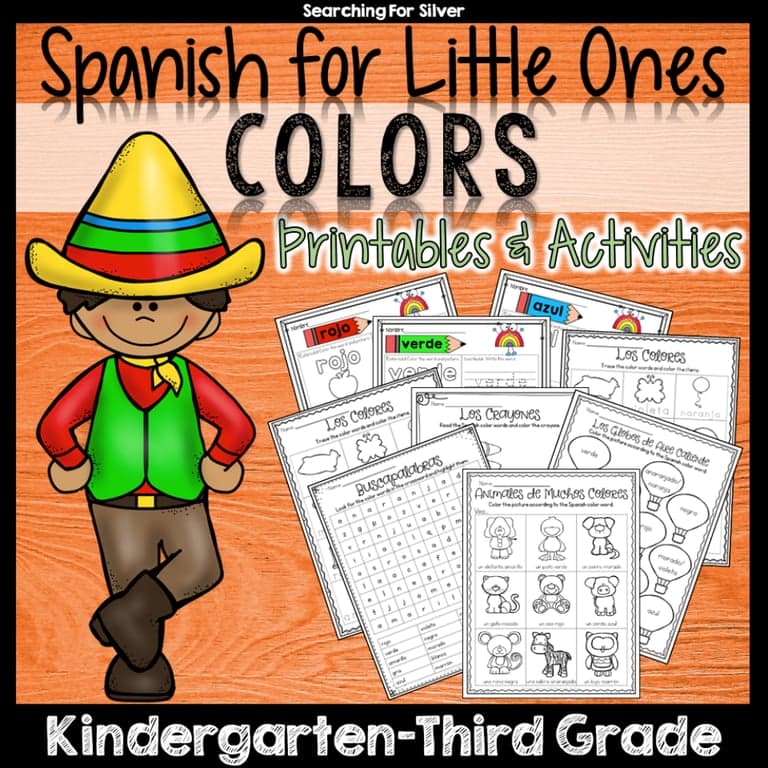 Basisonderwijs Lespakket | Spaanse Kleuren Printables & Activiteiten