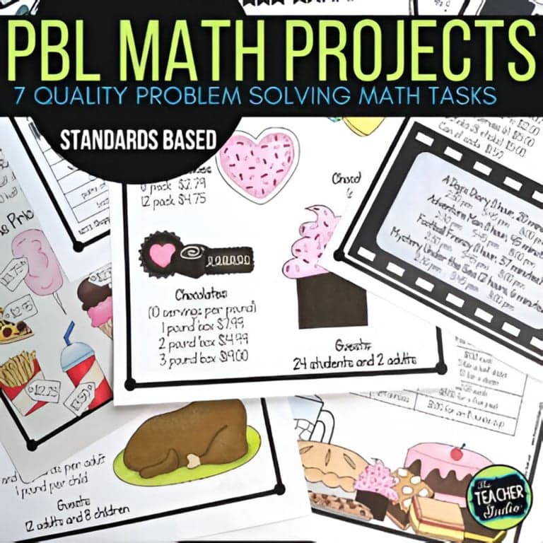 Basisonderwijs Lespakket | PBL Probleemoplossende Wiskundeprojecten (Engelstalig)