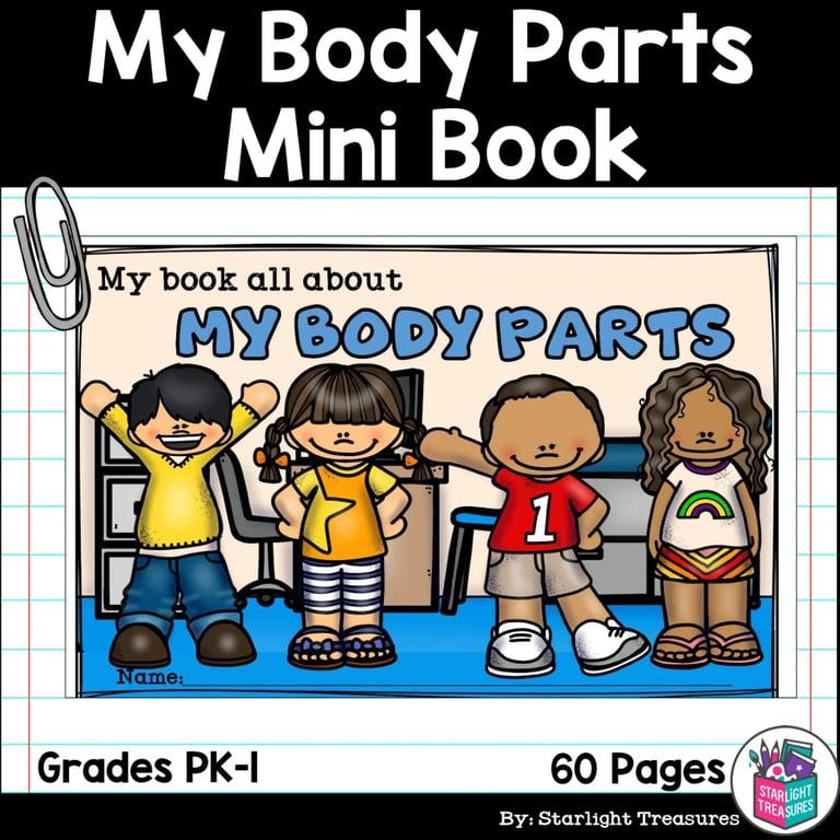Basisonderwijs Material | Mijn Lichaamsdelen Miniboek voor Beginnende Lezers