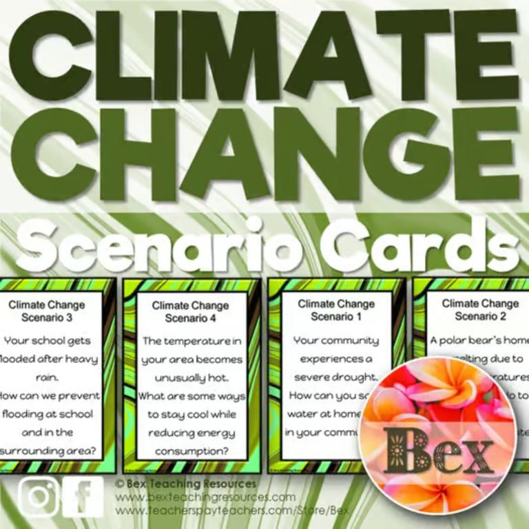 Basisonderwijs Materiaal | Klimaatverandering - Scenariokaarten
