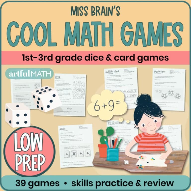 Basisonderwijs Spel | Miss Brain's Coole Rekenspelletjes (Rangen 1-3)