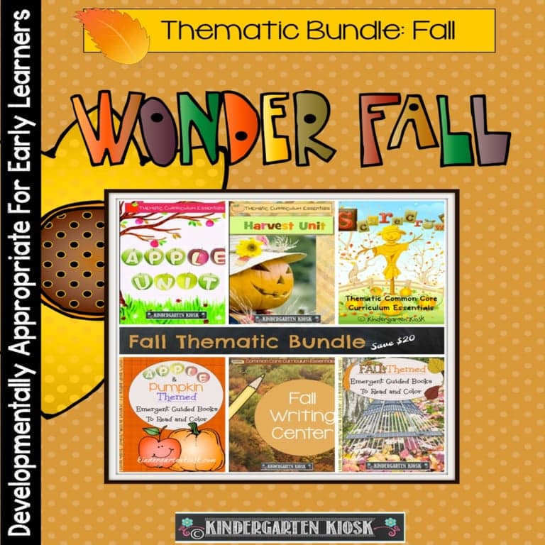 Basisonderwijs Lespakket | Herfst Thematische Bundel