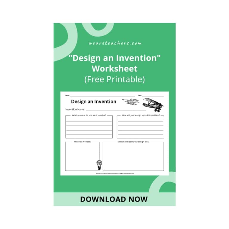 Basisonderwijs Werkblad | Ontwerp een Uitvinding Werkblad (Engelstalig)