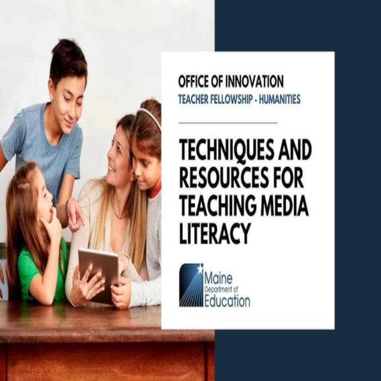 Basisonderwijs Webinar | Technieken en Bronnen voor Onderwijs in Mediageletterdheid (Engelstalig)