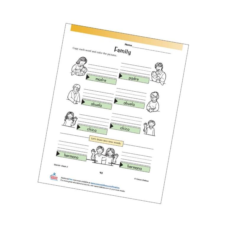 Basisonderwijs Werkblad | Familieleden