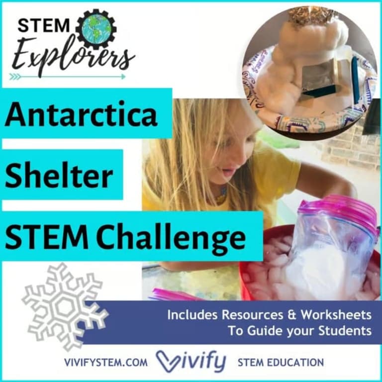 Basisonderwijs Lespakket | Antarctica Shelter STEM Challenge