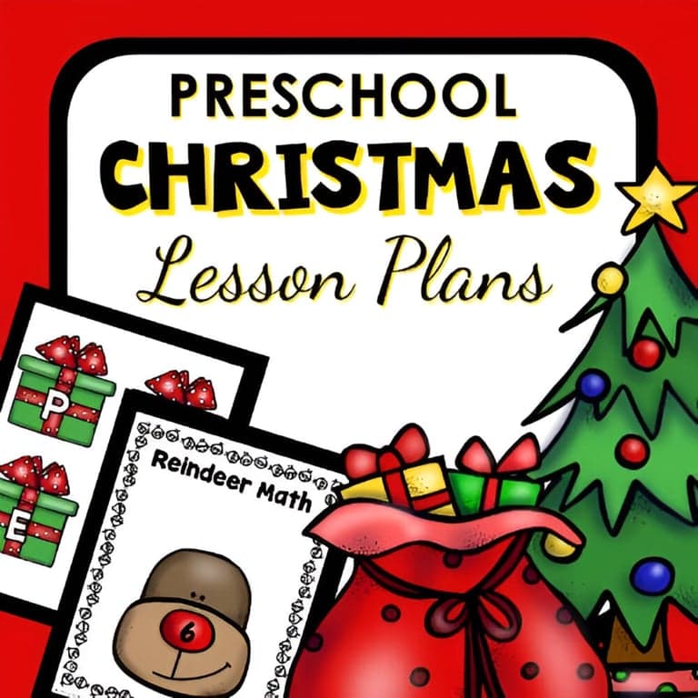 Basisonderwijs Lespakket | Kerstmis Thema Kleuterklas Lesplannen