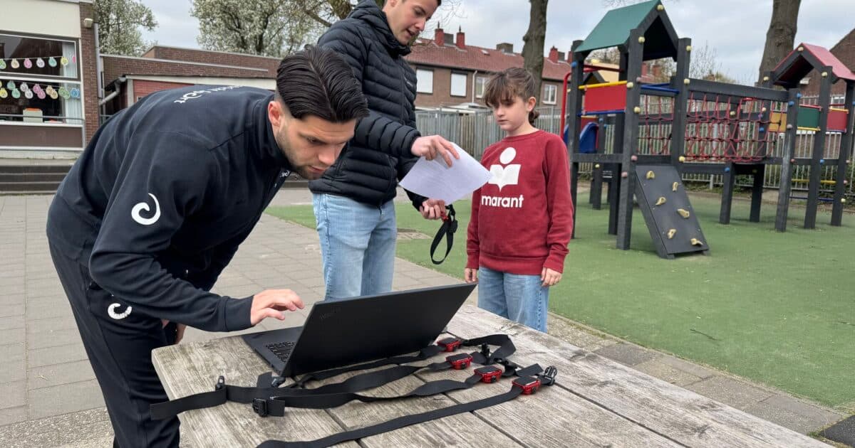 Gezond Kindcentrum in Beweging meet beweeggedrag kinderen met beweegmeters
