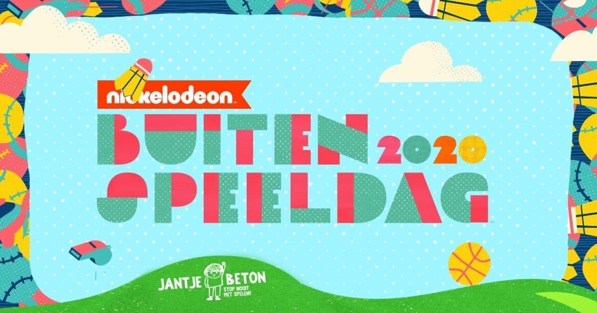 Dertiende editie Nationale Buitenspeeldag