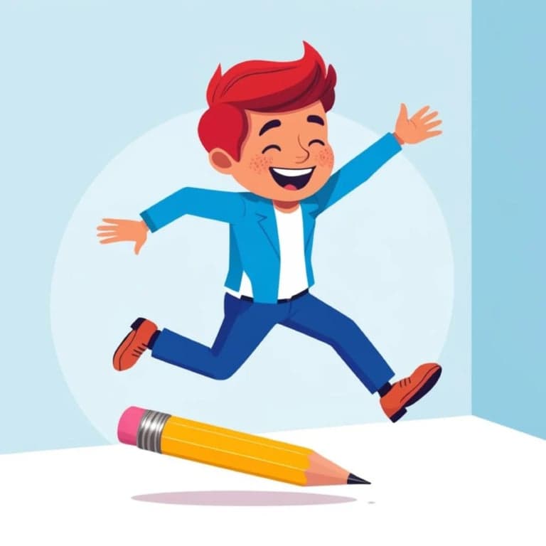 Basisonderwijs Lesidee | Potloodsprongen (Engelstalig)
