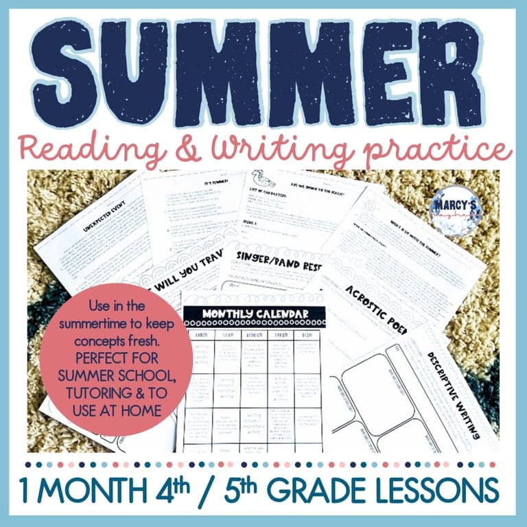 Basisonderwijs Lespakket | Zomer Lezen & Schrijven