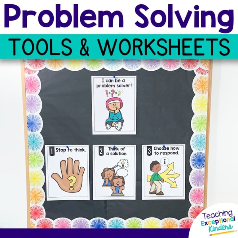 Basisonderwijs Lespakket | Probleemoplossingstools en Werkbladen voor Groep 1 & 2 (Engelstalig)