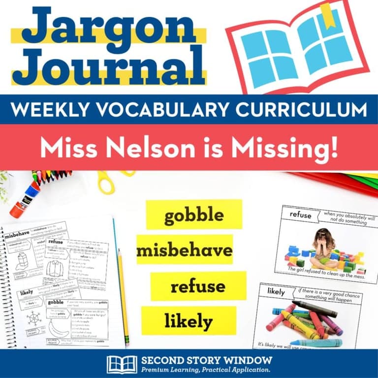 Basisonderwijs Lespakket | Miss Nelson is Vermist! Voorleesles en Woordenschat