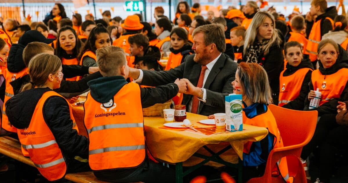Recordaantal deelnemers Koningsspelen
