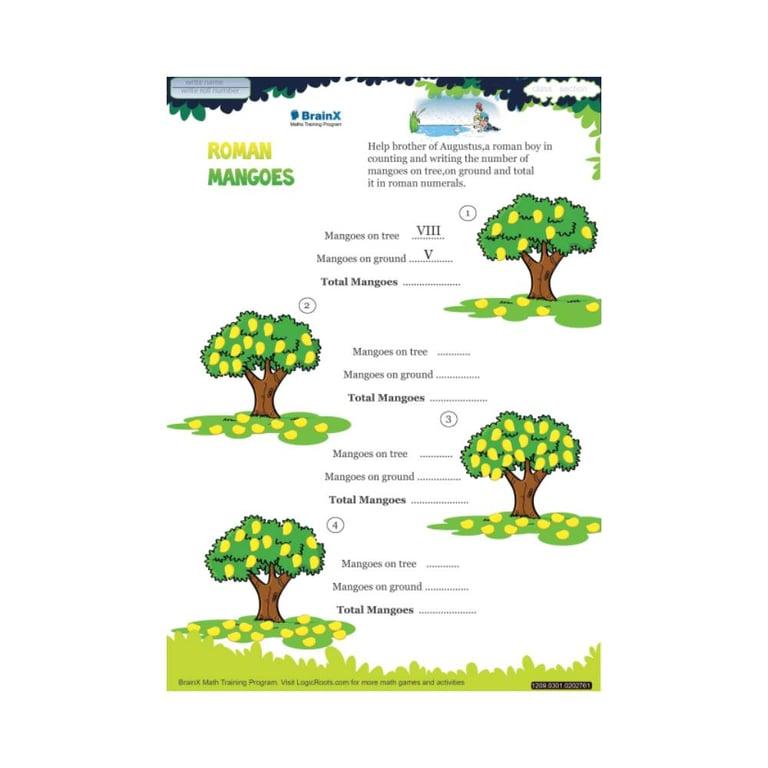 Basisonderwijs Werkblad | Romeinse Mango's