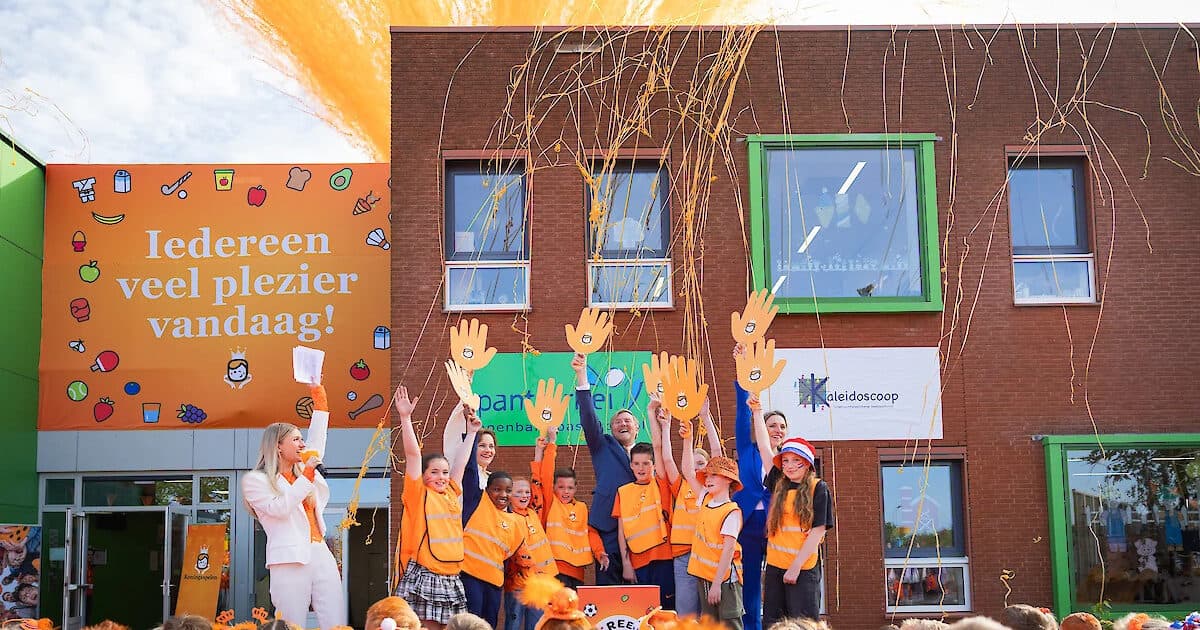 Koning geeft startsein Koningsspelen in Zeewolde