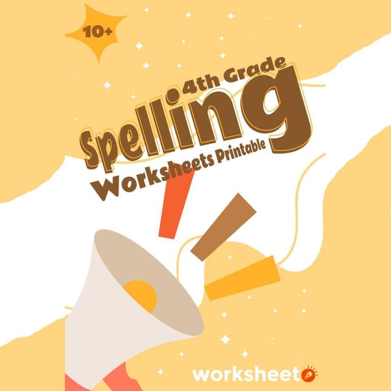 Basisonderwijs Werkblad | 4e Graad Spelling Printbaar