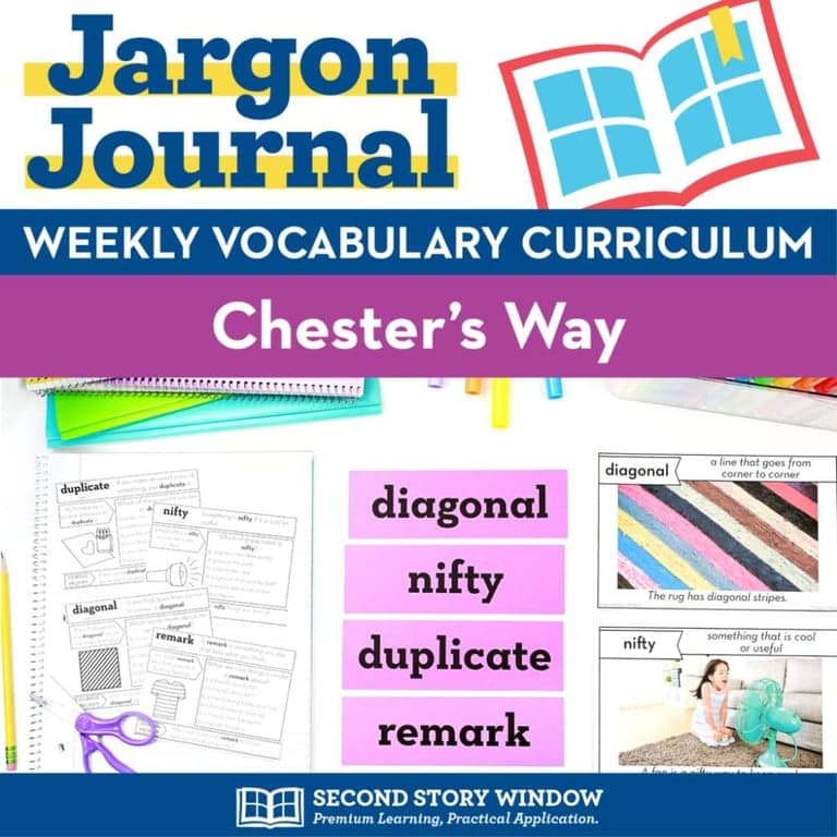 Basisonderwijs Lespakket | Chester's Way Woordenschat