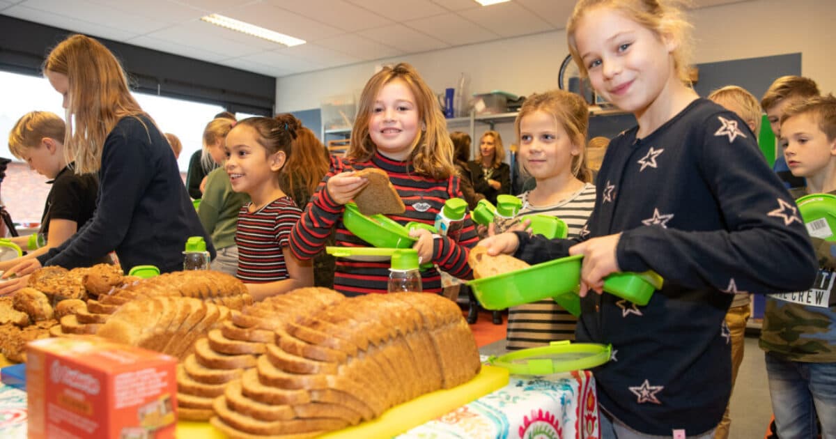 Lessen over gezonde voeding op de basisschool