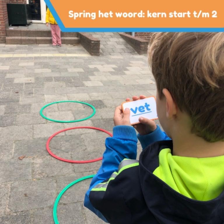 Basisonderwijs Spel | Spring het Woord (Speciaal) Hakwoord