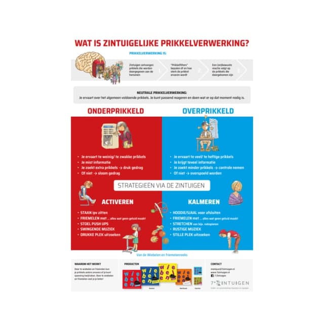 Basisonderwijs Poster | Wat is Zintuigelijke Prikkelverwerking?