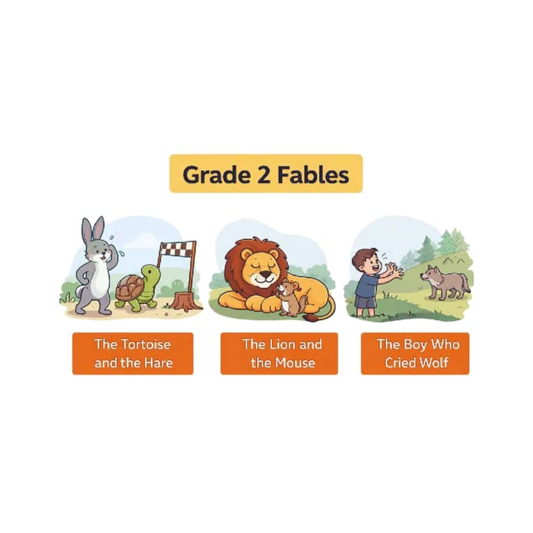 Basisonderwijs Lesidee | Fabelles voor Groep 4: Lezen, Navertellen en Schrijven (Engelstalig)