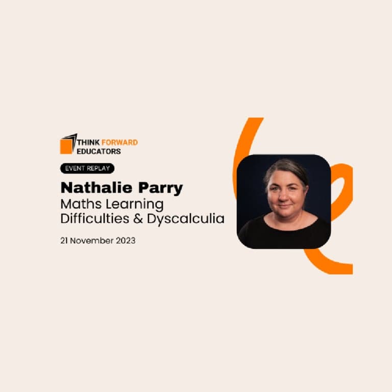 Basisonderwijs Webinar | Wiskunde Leerproblemen en Dyscalculie met Nathalie Parry (Engelstalig)
