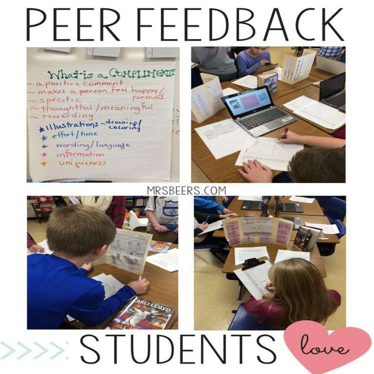 Basisonderwijs Lesidee | Ideeën voor Peer-Feedback in de Klas