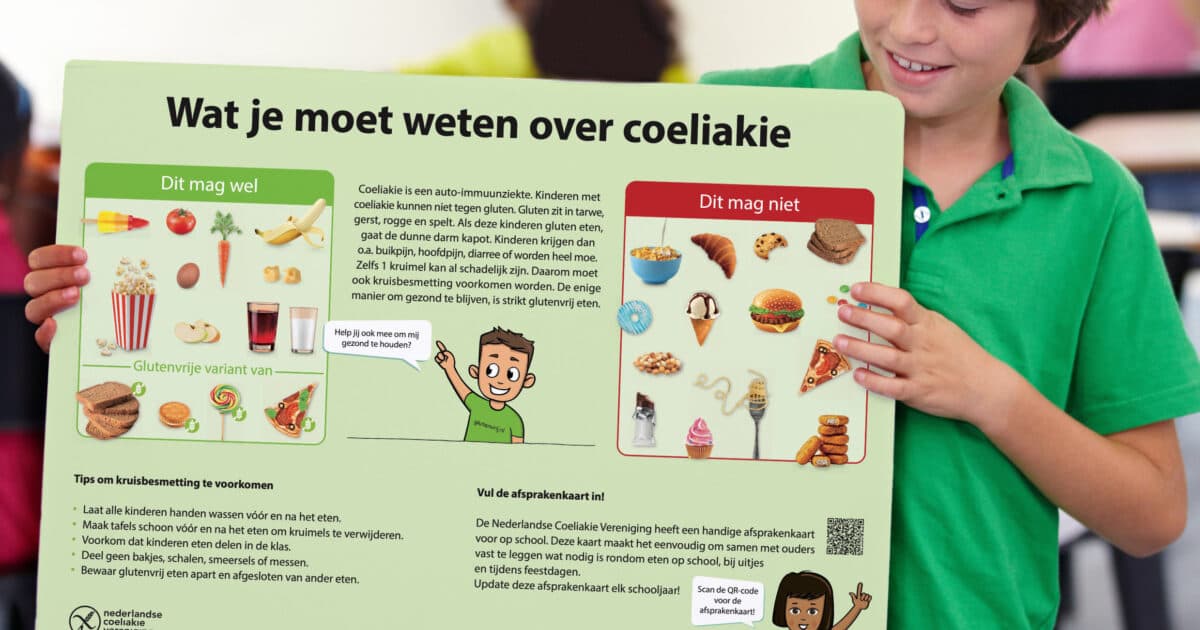Zo zorgen basisscholen ervoor dat ook kinderen met coeliakie gewoon meedoen