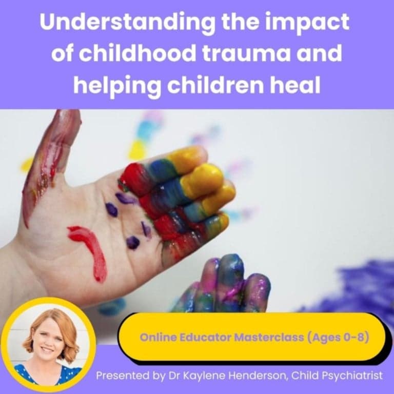 Basisonderwijs Masterclass | Masterclass 4: Begrijpen van de Impact van Kindertijd Trauma (Engelstalig)