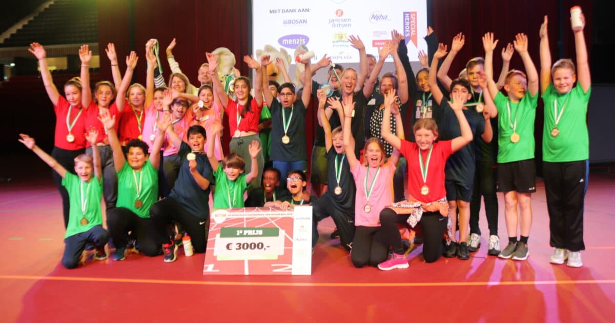 Wie wordt in 2022 de  sportiefste basisschool van Nederland?