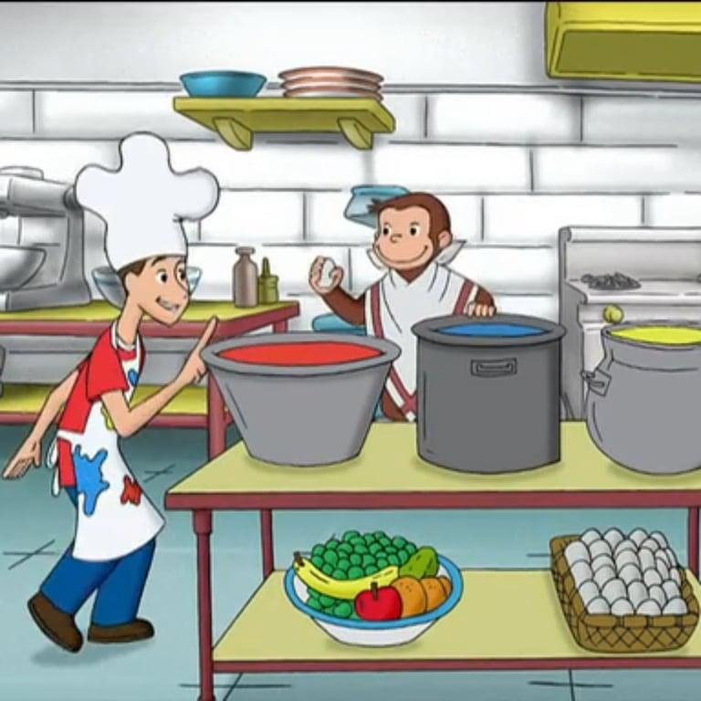 Basisonderwijs Lesidee | Nieuwsgierige George: Waterdruppels Lesplan