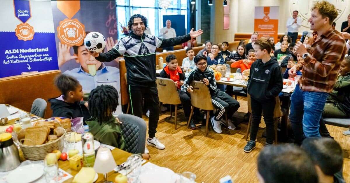 Half miljoen kinderen genieten van gezond ontbijt tijdens week van het Nationaal Schoolontbijt