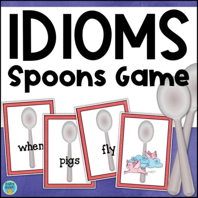 Basisonderwijs Spel | Idioom Activiteit Lepels Kaartspel