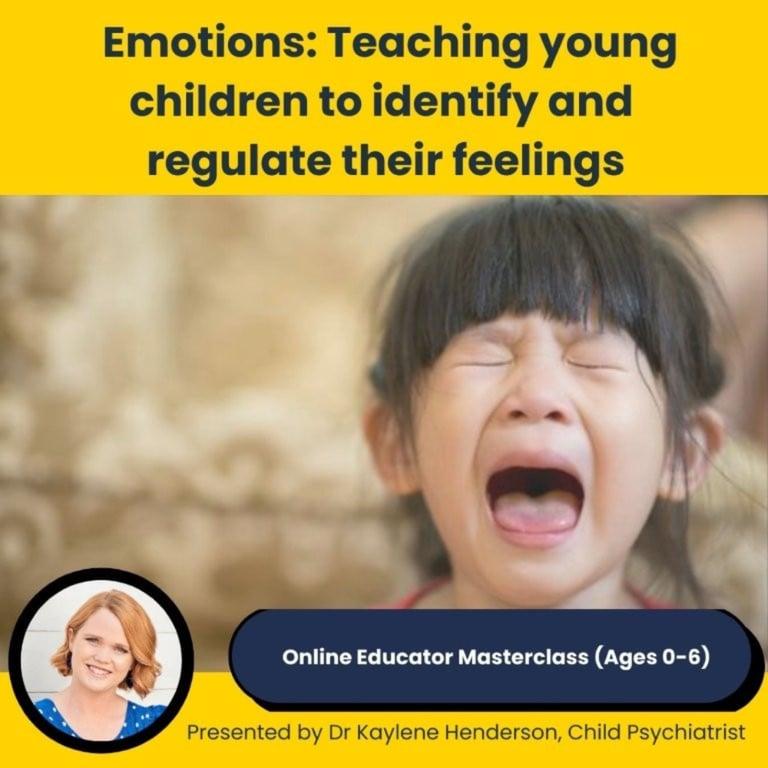 Basisonderwijs Masterclass | Masterclass 2: Emoties - Jonge Kinderen Leren hun Gevoelens te Herkennen en te Reguleren