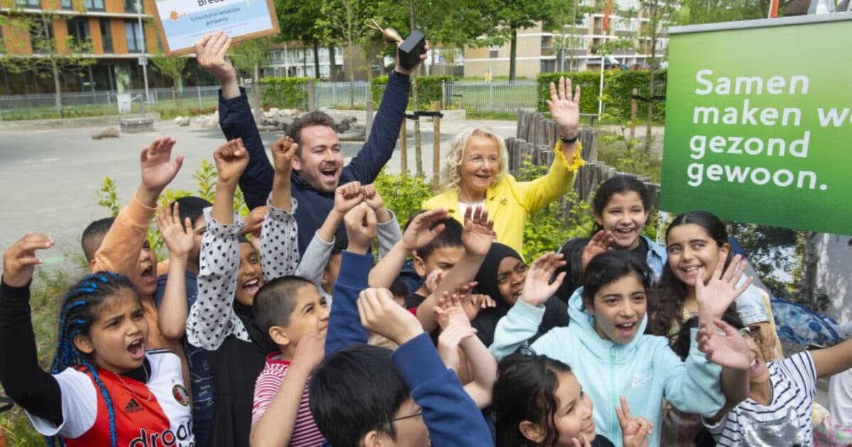 Breda wint als schooltuinvriendelijke gemeente de Gouden Wortel 2023