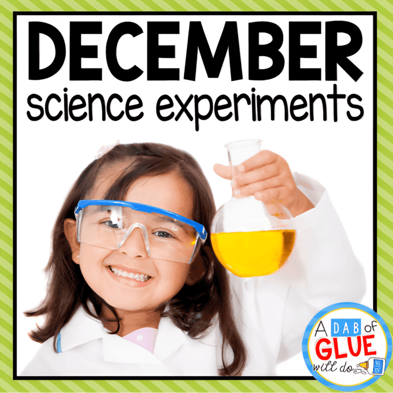Basisonderwijs Lespakket | Groep 1-2 Wetenschappelijke Experimenten voor December (Engelstalig)